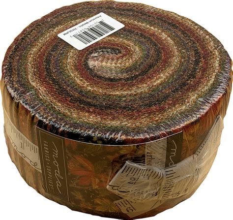 Moda Arboretum Metallic Jelly Roll 